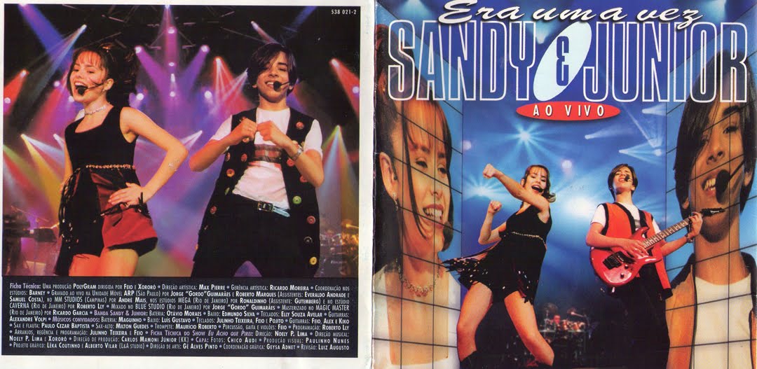 SANDY & JUNIOR - ERA UMA VEZ... (AO VIVO EM OLYMPIA, SãO PAULO) (1998)