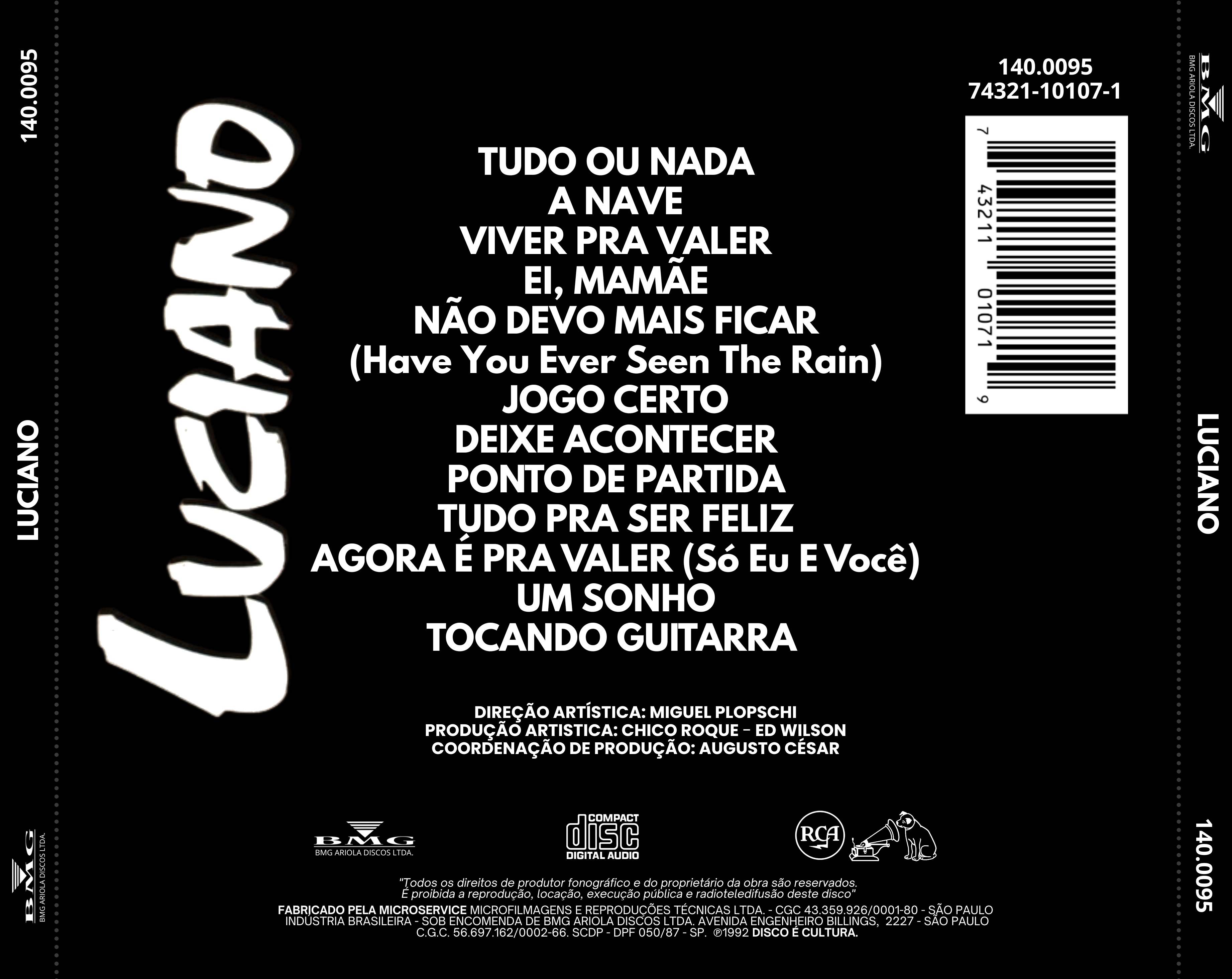 LUCIANO - VIVER PRA VALER (1992)