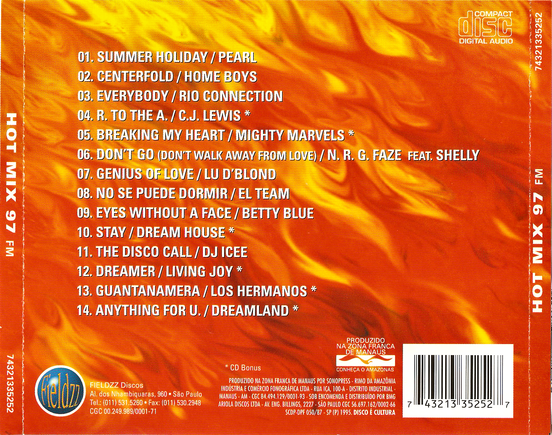 HOT NINE SEVEN (97 FM) 3 HOT MIX (1995)