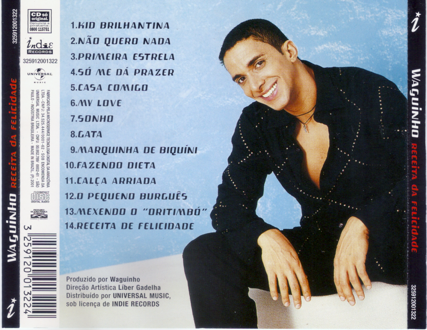 WAGUINHO - RECEITA DA FELICIDADE (2001)