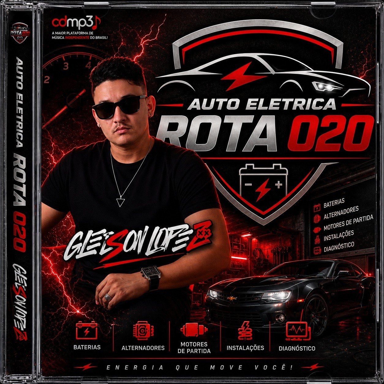 Auto Elétrica Rota 020 @GleisonLopezDJ - RACIONAIS